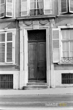 Entrée d'une maison rue de la Garde (Metz)