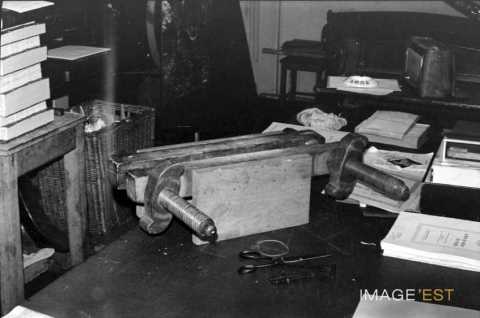Atelier de reliure rue Vigne Saint-Avold (Metz)