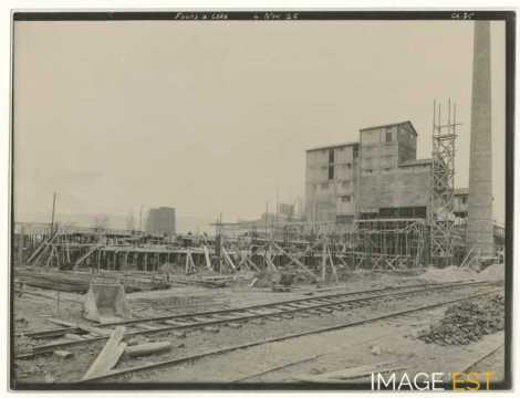 Chantier de construction (Pont-à-Mousson)