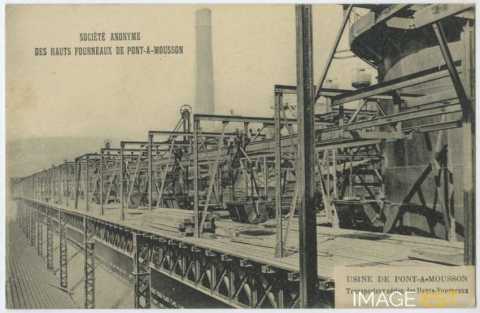 Transporteur aérien des hauts fourneaux (Pont-à-Mousson)