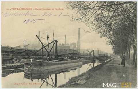 Fonderies et hauts fourneaux (Pont-à-Mousson)