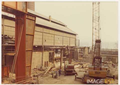 Chantier de construction (Pont-à-Mousson)