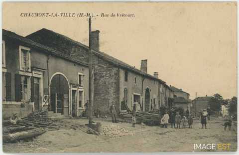 Rue de Vrécourt (Chaumont-la-Ville)