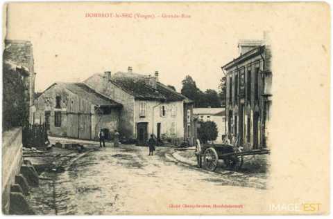 Grande rue (Dombrot-le-Sec)