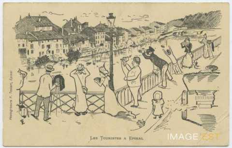 Les touristes à Épinal