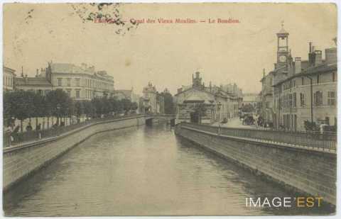 Canal des vieux moulins (Épinal)