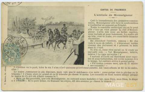 Contes de Fraimbois. L'arrivée de Monseigneur