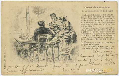 Contes de Fraimbois. 1. Le juge de paix de Haroué