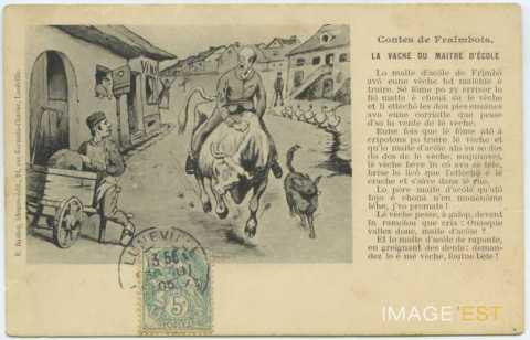 Contes de Fraimbois. La vache du maitre d'école