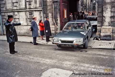François Mitterrand en campagne électorale (Verdun)