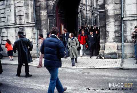 François Mitterrand en campagne électorale (Verdun)