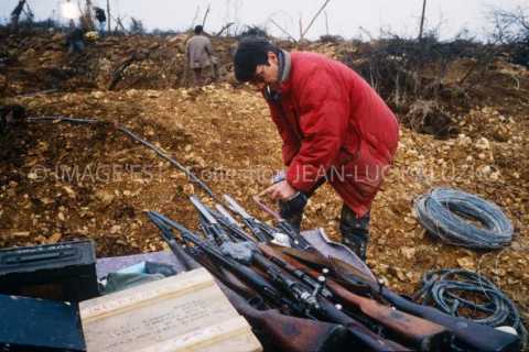 Tournage du film Marthe de Jean-Loup Hubert (Verdun)