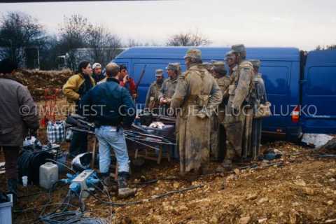 Tournage du film Marthe de Jean-Loup Hubert (Verdun)