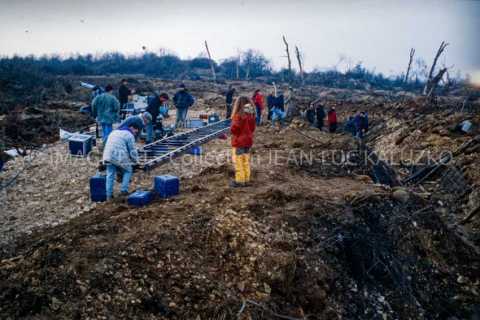 Tournage du film Marthe de Jean-Loup Hubert (Verdun)