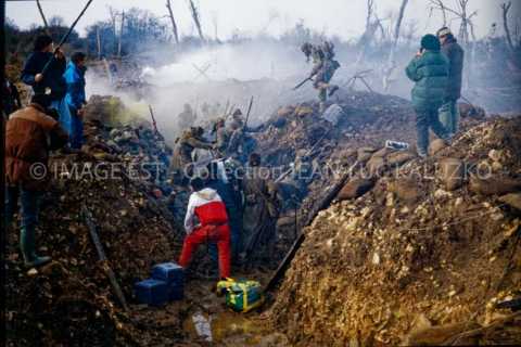 Tournage du film Marthe de Jean-Loup Hubert (Verdun)