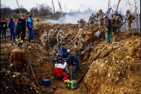Tournage du film Marthe de Jean-Loup Hubert (Verdun)