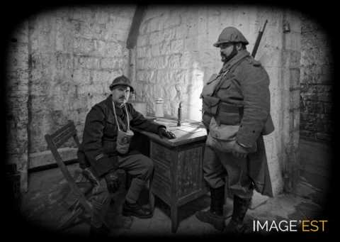 Bureau de contrôle d'un fort militaire (Verdun)