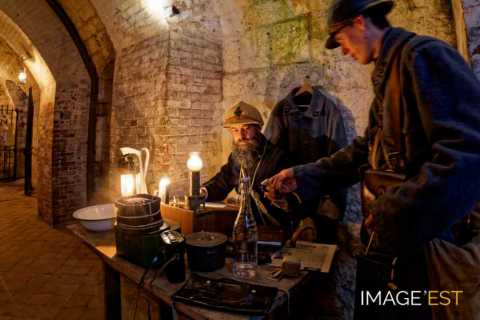Bureau de transcription d'un fort militaire (Verdun)