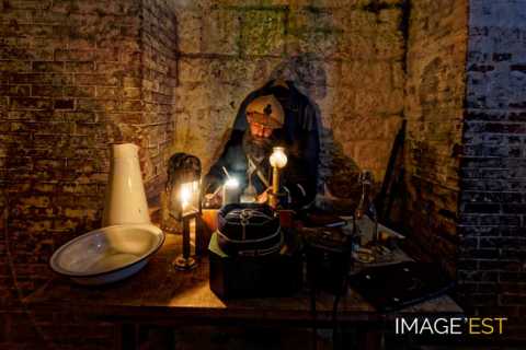 Bureau de transcription d'un fort militaire (Verdun)