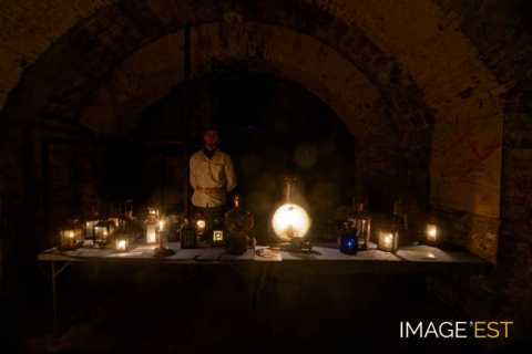 Collection de lampes de fort militaire (Verdun)