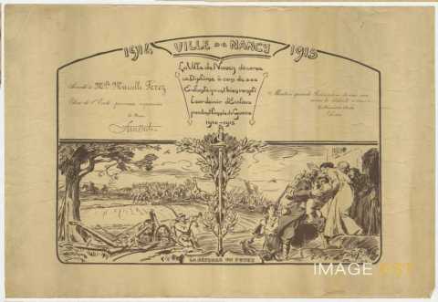 Diplôme pour les écoliers (Nancy)