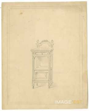 Table de chevet par Justin Férez