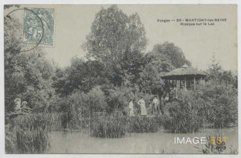 Kiosque sur le lac (Martigny-les-Bains)