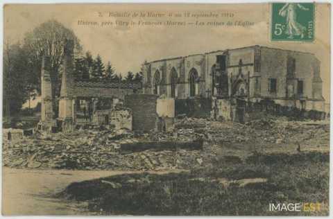 Église en ruine (Huiron)