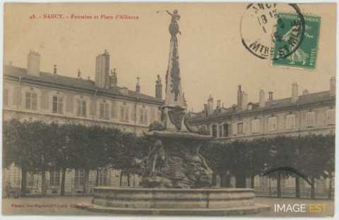Fontaine de la place d'Alliance (Nancy)