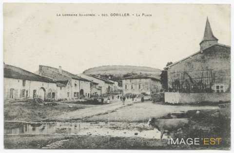 Une place (Goviller)