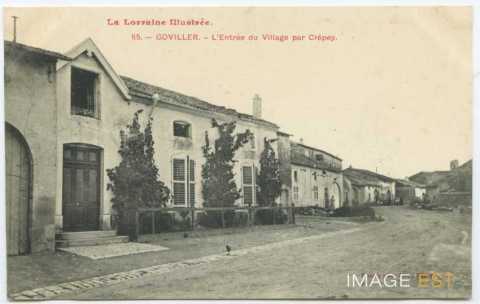 Entrée du village (Goviller)