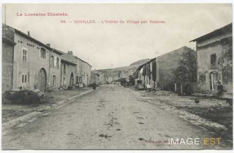 Entrée du village (Goviller)