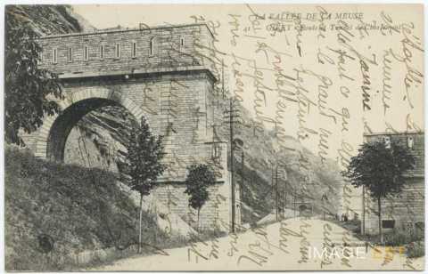 Route et tunnel de Charlemont (Givet)