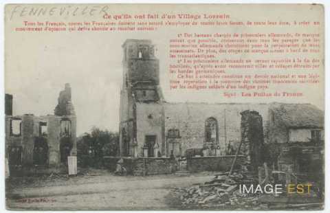 Ruines de l'église (Fenneviller)