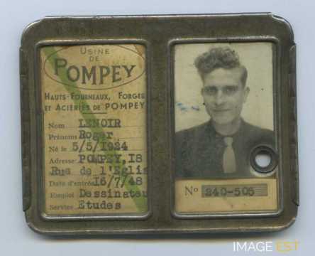 Carte d'employé (Pompey)