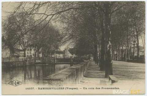 Un coin des promenades (Rambervillers)