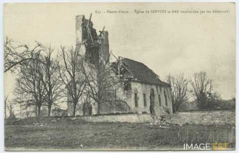 Église en ruine (Seppois)