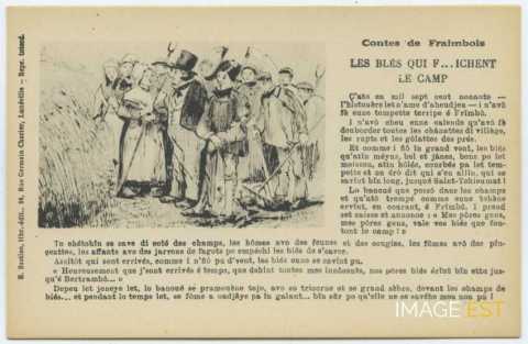 Contes de Fraimbois. Les blés qui f?ichent le camp