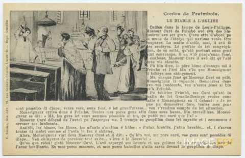 Contes de Fraimbois. Le diable à l'église