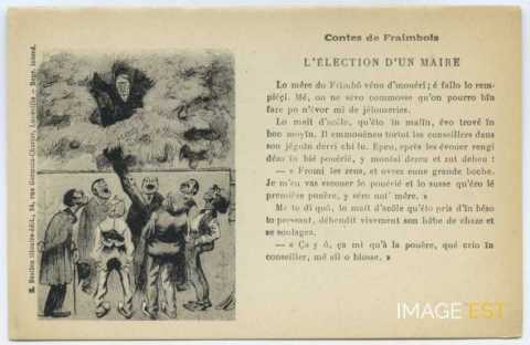 Contes de Fraimbois. L'élection d'un maire