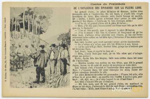 Contes de Fraimbois. De l'influence des épinards sur la pleine lune