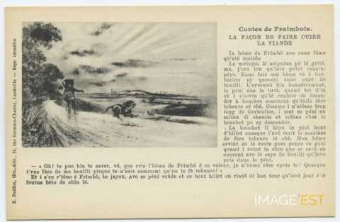 Contes de Fraimbois. La façon de faire cuire la viande