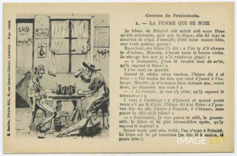 Contes de Fraimbois. 1. - La femme qui se noie