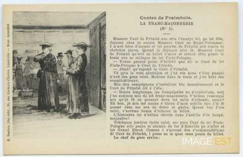 Contes de Fraimbois. La Franc-maçonnerie (N°1).