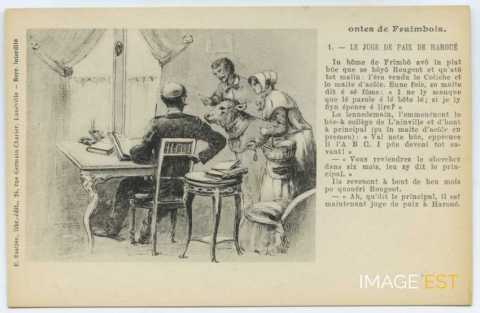 Contes de Fraimbois. 1. - le juge de paix de Haroué