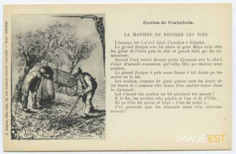 Contes de Fraimbois. La manière de rentrer les noix