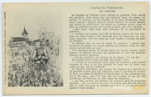 Contes de Fraimbois. Le poivre