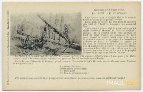 Contes de Fraimbois. Le pont de Fraimbois