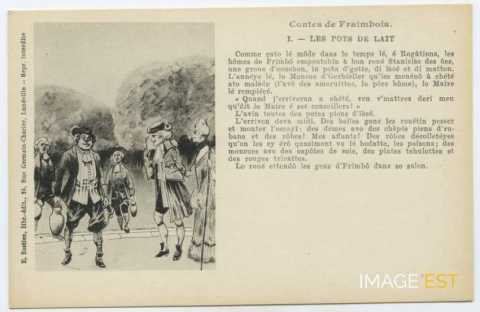 Contes de Fraimbois. 1. - Les pots de lait
