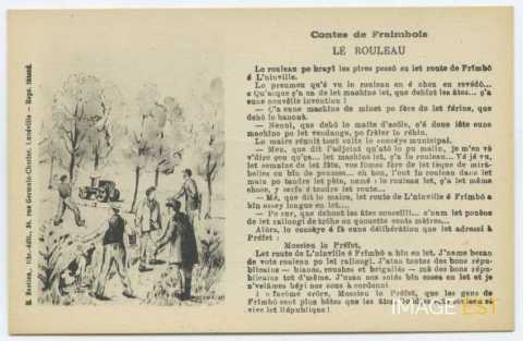Contes de Fraimbois. Le rouleau